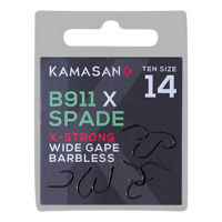 Kamasan B911X X-Strong Barbless Spade Hooks